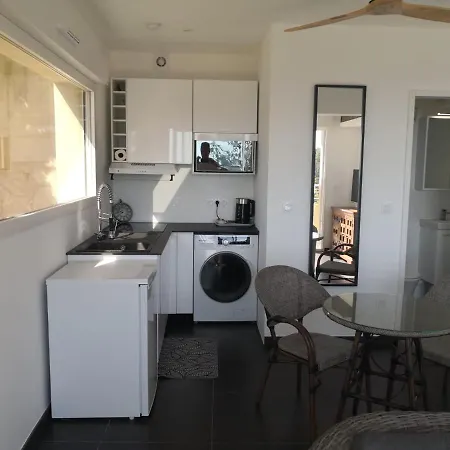 Studio Moderne Magnifique Vue Sur Mer Dans Cadre Calme Et Verdoyant Furiani Exterior photo