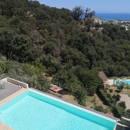 Studio Moderne Magnifique Vue Sur Mer Dans Cadre Calme Et Verdoyant Furiani Exterior photo